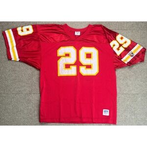 Wilson Vtg NFL Kansas City Chiefs‎ #29 Greg Hill Football Jersey Size Youth XL